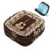 Menstruation bag with zipper women's napkin bag tampons collection bags for women and girls (music guitar and musical instruments)