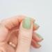 Avoa Beauty Nail Film - Its a Match (A)! | Pastel Olive Green Monochrome Design | 16 Long-Lasting Self-Adhesive Nail Wraps - Buy Online on GoSupps.com