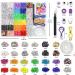 LIS HEGENSA 1300 Pcs Children's DIY Crafts Beads Bracelet Kit - Friendship Bracelet with Pony Beads, Letter Beads, and Colorful Charms for Custom Jewelry Making - Buy Online on GoSupps.com