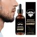Duqulle Men's Beard Oil 30ml - Beard Care Oils - Moisturizing Oils for a Smooth Mustache - Softening Natural Moisturizing Cream - Beard Care Oil - For Men Husbands Travel