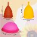 TULULU Menstrual WonderCups Variety Pack of 3 Medical Grade Silicone Discs Sustainable & Soft Menstrual Cup Alternative - Buy Online on GoSupps.com