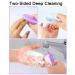 DAYGOS Nail Brush for Cleaning Fingernails - 2 Sided Hand Scrub Brushes - Manicure Tool for Men, Women, Kids - 4PCS - Buy Online on GoSupps.com