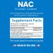 Healthfare NAC N-Acetyl L-Cysteine Supplement | 1000mg High Potency | 240 Vegan Capsules | Non-GMO Gluten-Free Made in USA - Buy Online on GoSupps.com