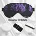 Shop Lavender Bouquet Print Unisex Sleep Eye Mask | Soft Comfort Eye Shade for Travel Yoga & Shift Work - Buy Online on GoSupps.com