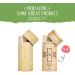 Patch Natural Bamboo Bandages - Eco-Friendly, Light 25 Pack for Cuts & Scratches - Buy Online on GoSupps.com