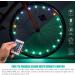 Waybelive 2 Pack LED Bike Wheel Light - Remote Control Tire LED Light | 16 Color Change | Waterproof & Super Bright | Ideal for Night Riding | Great Gift for Kids (2 Tires) - Buy Online on GoSupps.com