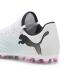 PUMA Unisex Kids Future 7 Play Mg Jr Soccer Shoe 38 EU White Black Poison Pink