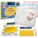 Amari plaster print set baby hand and foot- print set baby with letters numbers and picture frames- plaster printing baby hand and foot print set baby impression footprint baby with picture frame