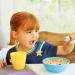 Shop Munchkin Colored Snack Plate Set - 8 Dishwasher-Safe BPA-Free Plates for Kids | Ideal for Home & On-the-Go - Buy Online on GoSupps.com