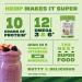 Organic Hemp Seeds 7oz - Non-GMO, Vegan, Keto, Gluten-Free | 10g Protein & 12g Omega 3 & 6 | Perfect for Smoothies, Yogurt & Salad | Manitoba Harvest - Buy Online on GoSupps.com