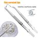 MIUPOO Adjustable Slide Lock Nail Art Tweezers Nail Rhinestone Stickers Jewel Gem Craft Tweezers Precision Slide Locking Antistatic Tweezers Set 2 Pieces 2 Slide Lock Tweezers - Buy Online on GoSupps.com