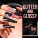 Makartt Glitter Top Coat Gel Nail Polish - High Gloss No Wipe Holographic Finish for Acrylic Nails - Long Lasting Shine for Salon & DIY at Home - Buy Online on GoSupps.com