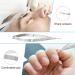 Professional Extra Fine Curved Cuticle Scissors for Precision Grooming - Eyebrow, Eyelash, and Nail Trimming Kit - Buy Online on GoSupps.com