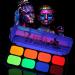 UV Glow Neon Face Paint Palette - 8 Colors for Festival, Party, Halloween - Buy Online on GoSupps.com