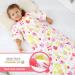 MIKAFEN Organic Cotton Baby Sleeping Bag 3.5Tog | Long Sleeves, 24-28in/3-6 Months - Buy Online on GoSupps.com
