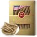American Wisconsin Ginseng  Small Long Root (4oz/Box) / Non-GMO, Gluten Free Ginseng. Boosts Body Immunity, Energy for Man & Women