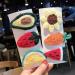 Voko 3pcs Fruit Hair Clips - Avocado Strawberry & Lemon Knitted Hairpins for Women & Girls - Trendy Woll Yarn Accessories - Buy Online on GoSupps.com