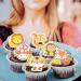 60 Edible Tortendeco Animal Cupcake Toppers | Jungle & Forest Theme Birthday Decorations - Buy Online on GoSupps.com
