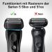 Buy AISEELY Electric Shaver Replacement Head for Braun Series 52B - Compatible & High Quality - International Shipping Available - Buy Online on GoSupps.com