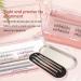 Premium Pink Eyelash Tweezers Set - 4 Stainless Steel Applicators for False Lash Extensions & Home Salon with Storage Box - Buy Online on GoSupps.com