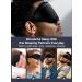 KKM 3D Contoured Sleep Mask for Side Sleepers with Earplugs - Block Out Light, Soft Comfort Eye Shade Cover - Ideal for Sleeping, Travel, Shift Work - Starry Black - Buy Online on GoSupps.com