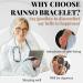 Rainso Ros gold Titan Stahl Crystal Magnetic Therapy Bracelet for Women | Arthritis Relief & Adjustable Length | Exclusive Packaging - Buy Online on GoSupps.com