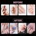 Carehabi Nail Tips - 500 Pack Transparent Acrylic Artificial Nails with Storage Case | 10 Sizes for Nail Studios & DIY Art - Buy Online on GoSupps.com