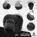 Kruzak Matte Black Boxing Gloves and Focus Mitts Set - 16 oz for Kickboxing, Muay Thai, MMA Training - Fitness Kit for Martial Arts - Buy Online on GoSupps.com
