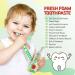 Children's Foam Toothpaste - Fluoride-Free Caries Protection 2x60ml (Strawberry & Watermelon) | International Shipping - Buy Online on GoSupps.com