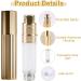 Fychuo Travel Perfume Atomiser Refillable 5ml Portable Perfume Travel Bottle Leakproof Mini Atomiser Perfume Spray Bottle for Handbag Elegant Dispenser for Women Men Golden - Buy Online on GoSupps.com