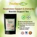 Elderberry Flower Tea for Respiratory Health - Herbal Lung & Immune Support | Dried Sambucus Flower for Cold Season Comfort - 60g - Buy Online on GoSupps.com