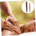 Healeved 2-Set Wooden Acupuncture Rods & Gua Sha Massage Board - Hand Foot Reflexology & Trigger Point Relief - Buy Online on GoSupps.com