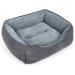 MIXJOY Orthopedic Dog Bed | Washable Rectangle Pet Sofa for Large & Small Dogs & Cats - Soft, Anti-Slip, Calming Comfort - Buy Online on GoSupps.com