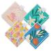 8PCS Swedish Kitchen Dish Cloth Reusable Quick Drying Dishes Paper Towels with 4 Hanging Clips Super Absorbent Washable Odorless Cleaning Cloths Wipes for Kitchen Bar Hand Washing Flowers