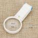 LED Light 6X Handheld Magnifying Glass Reading Magnifier 66mm No Distortion Optics HD Glass Lens for Seniors Low Vision Reading Books Pages Magazines Newspapers Good Times - Buy Online on GoSupps.com