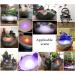Jojomino Mini Maker 12 LED Mister Fogger Water Pond Fog Machine Atomizer Humidifier for Christmas - Buy Online on GoSupps.com