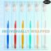 600 Pcs Medium Soft Bristle Toothbrush Set - Individually Wrapped Disposable Travel Toothbrushes in 6 Colors for Hotels & Guests - Buy Online on GoSupps.com
