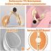 Topron Thigh & Buttock Trainer - Adjustable Forces Soft Rubber At-Home Pelvic Floor Workout for Women | Orange - Buy Online on GoSupps.com