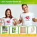 CenDale DTF Transfer Film and Powder Kit - 30 Sheets A4 DTF Film + 14oz White DTF Powder | Direct-to-Film Transfer for Any Fabric | DTF Starter Kit for DTF & Sublimation Printer - Buy Online on GoSupps.com