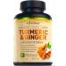 Nature's Base Turmeric & Ginger with Apple Cider Vinegar - 60 Capsules for Joint & Digestive Health - Buy Online on GoSupps.com