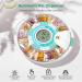Betife Automatic Pill Dispenser with Alarm - Monthly Organizer for Elderly - Timed Dispensing with Light/Sound Alarm - Locked Box for Prescriptions & Supplements - Stand-alone Design - Green/White - Buy Online on GoSupps.com