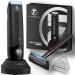FADEUM Ball Trimmer for Men - Body & Groin Hair Manscaper, Waterproof Shaver for Balls & Pubic Hair Manscaping