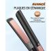 BESTOPE MIX Hair Straightener 25 mm 2 in 1 Ceramic Coating LCD Screen Fast Heating Straightener for Thick Frizzy and Long - Buy Online on GoSupps.com