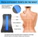 Adjustable Lower Back Stretcher for Pain Relief - Cimoany Back Cracker with Magnet, Multi-Level Support for Scoliosis, Herniated Disc, Sciatica - Black - Buy Online on GoSupps.com