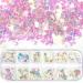 Teenitor 12 Boxes Holographic Nail Sequins - Ultra-Thin Colorful Glitter Sticker for Nail Art, Cosmetic and Festival Glitter Decoration - Buy Online on GoSupps.com