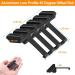 FENTUK Picatinny Offset Rail Mounts - 5 Slot 45 Degree Angled Rail Mount (2 Pack) - Buy Online on GoSupps.com