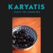 Karyatis Spanish Black Pitted Olives In Brine 907g - Buy Online on GoSupps.com