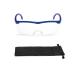FALINGO magnifying glasses magnifying glasses reading magnifier magnifying glass on the nose optical magnification to 200% (blue)