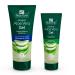 Aloe Pura Organic Aloe Vera Gel with Vitamins A C & E 200ml & Aloe Vera Gel 100ml Natural Vegan Cruelty Free Paraben & SLS Free Cooling Soothing 100 ml Set - Gel 100ml + Vitamin Gel 200ml 200 ml (Pack of 1) 100 ml (Pack of 1)