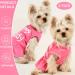 2-Pack Pink Dog Dress for Small Dogs - I Love My Mommy/Daddy Puppy Shirt Dress - Lightweight Summer Pet Outfit - Cat Apparel (Small Hot Pink) - Buy Online on GoSupps.com